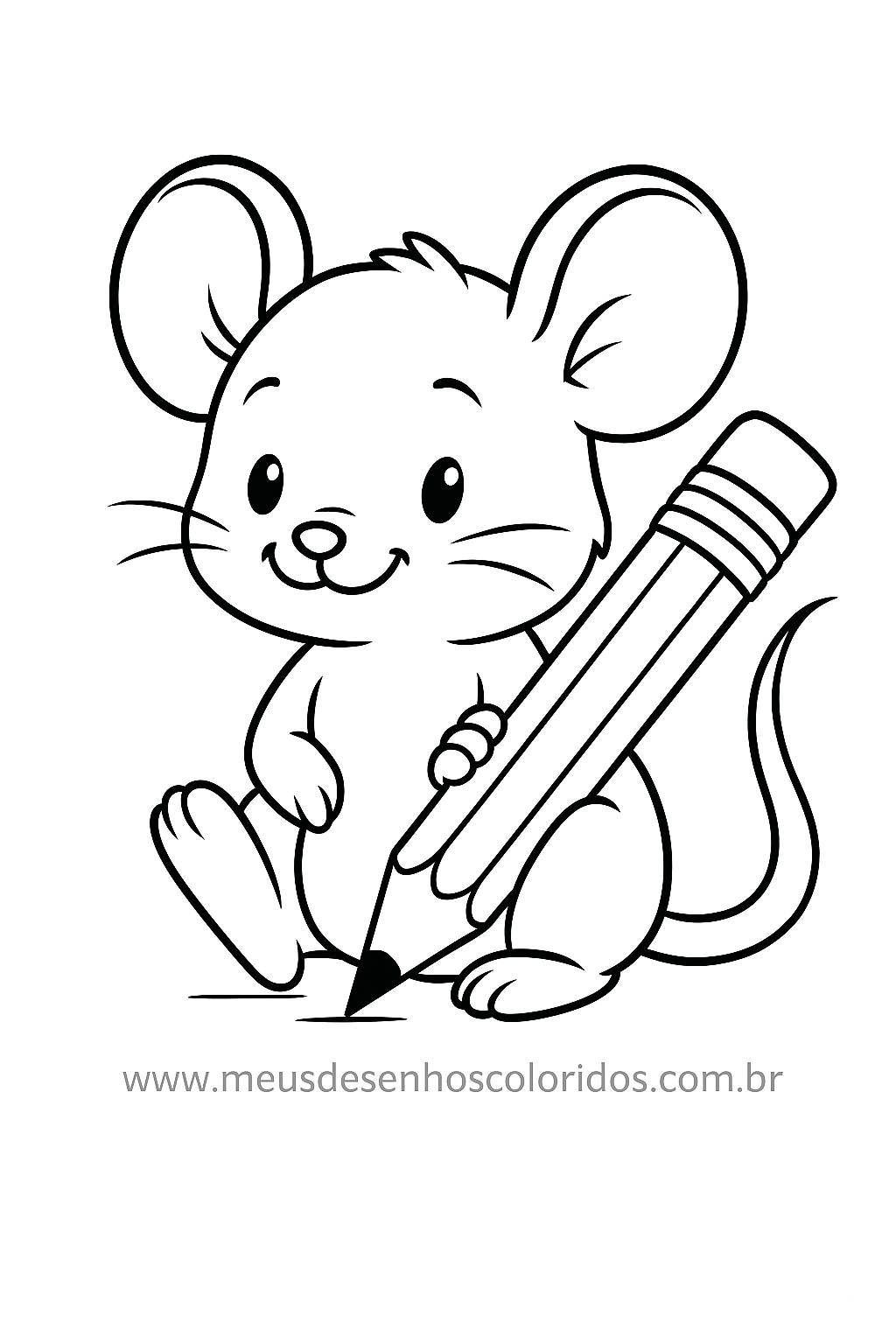 ratinho-para-colorir