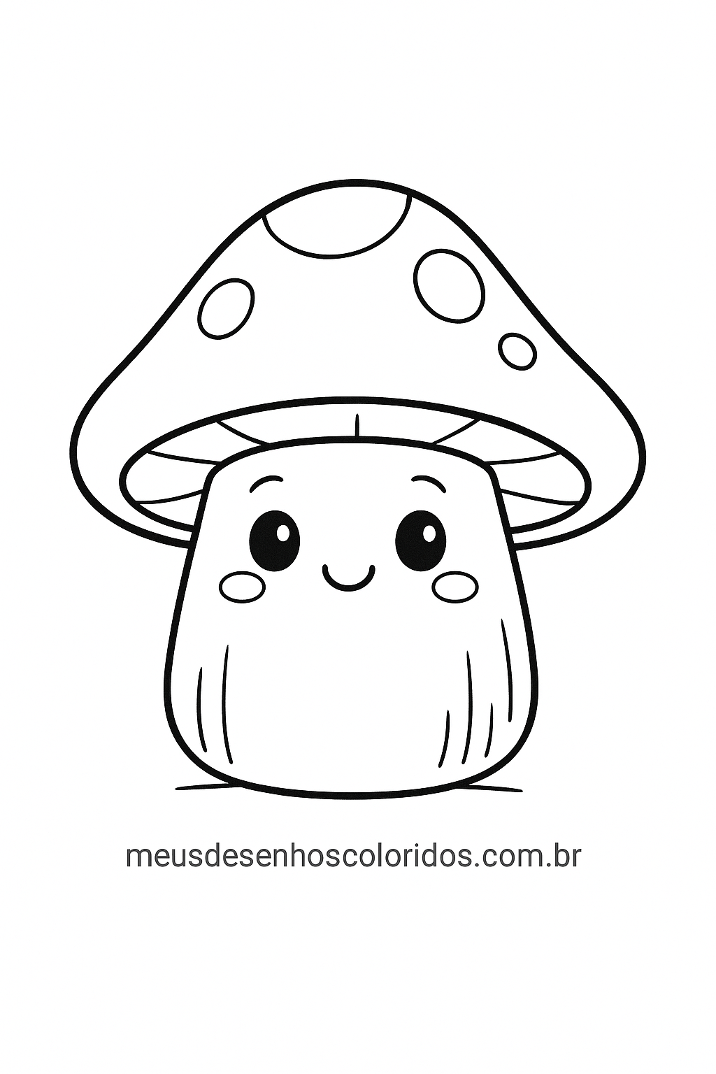 cogumelo kawaii