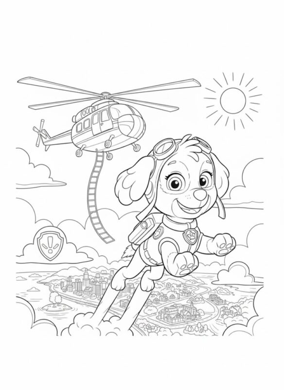 skye patrulha canina