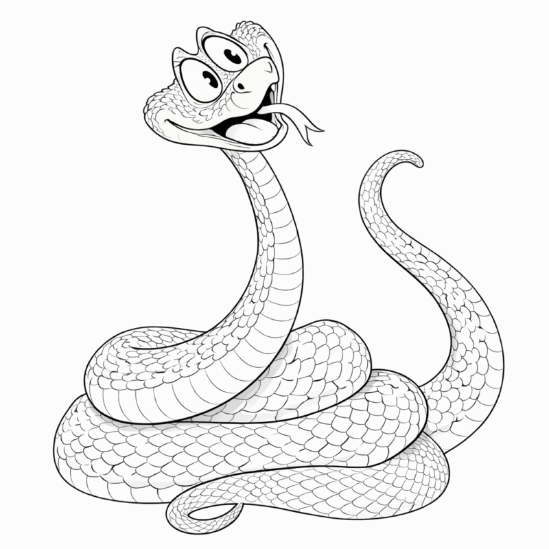 desenho para colorir gary a cobra zootopia