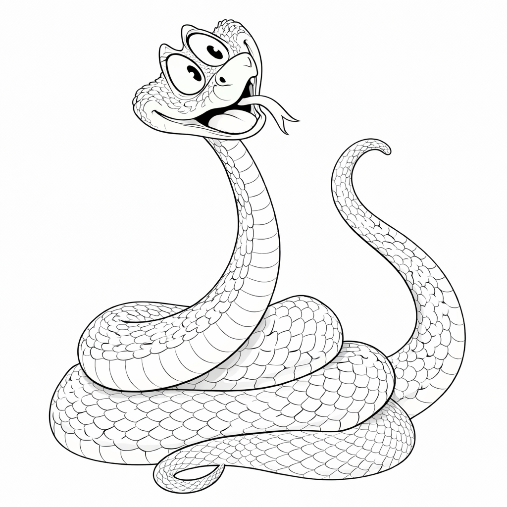 desenho para colorir gary a cobra zootopia