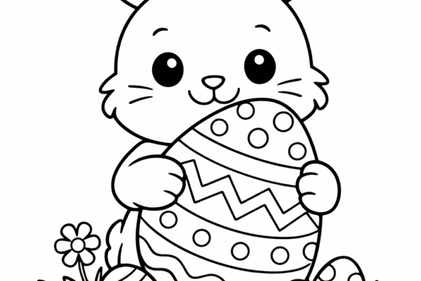 coelhinho para colorir