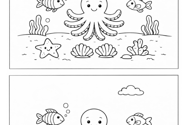 jogo dos 7 erros para imprimir e colorir