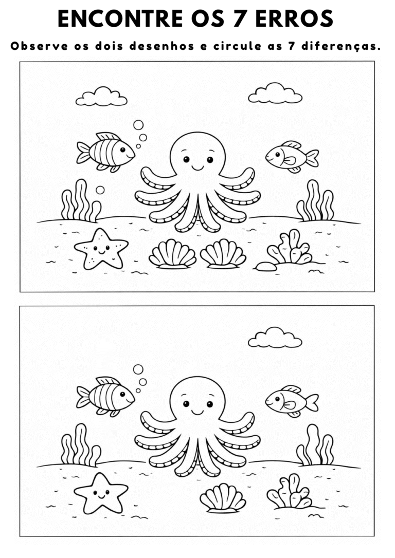 jogo dos 7 erros para imprimir e colorir