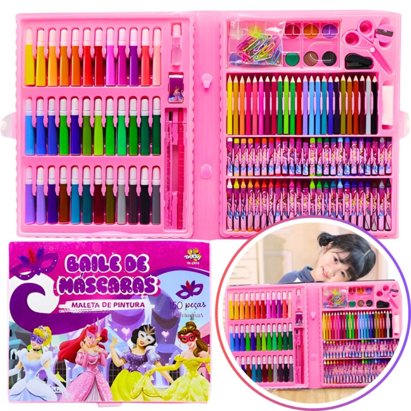 kit de pintura princesas