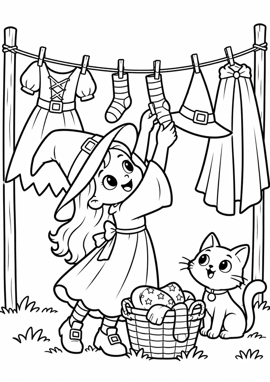 desenho de halloween para colorir