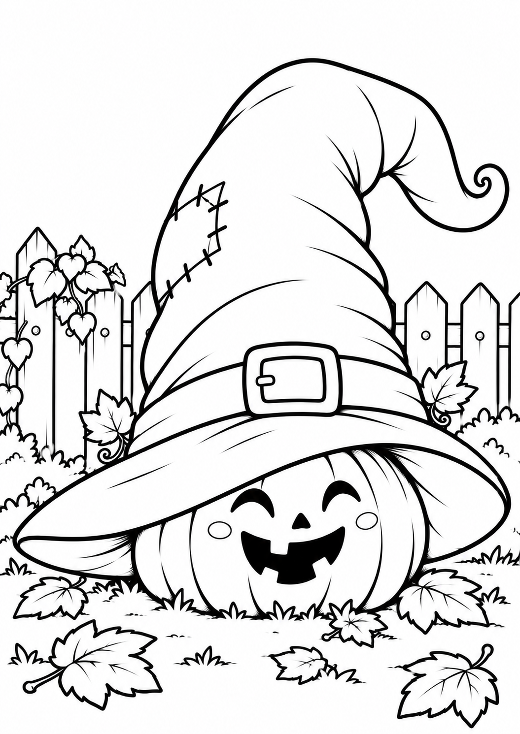 desenho de abóbora de halloween para colorir